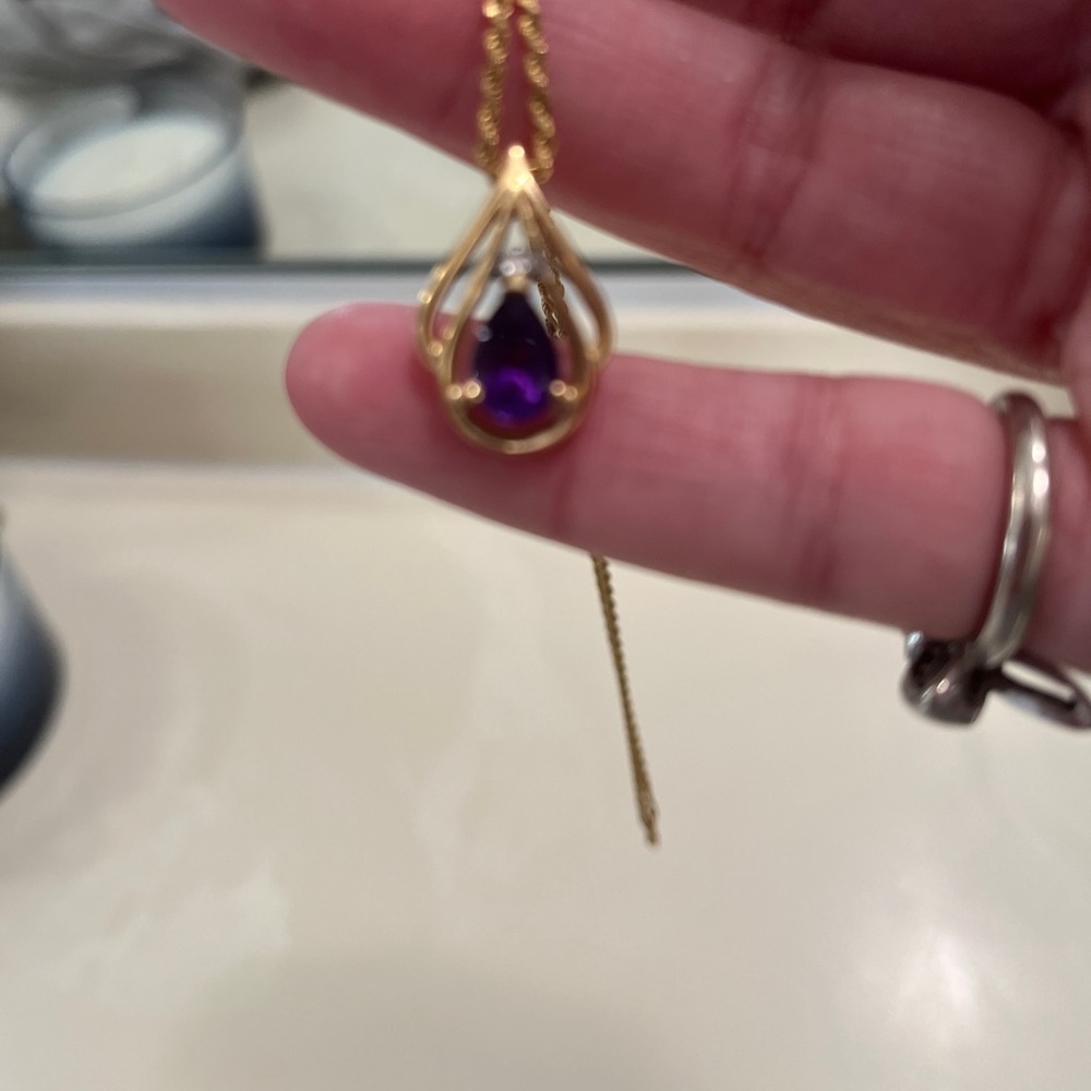 Amethyst pendant